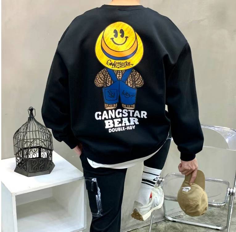 Gangster Bear Long Sleeve Sweatshirt