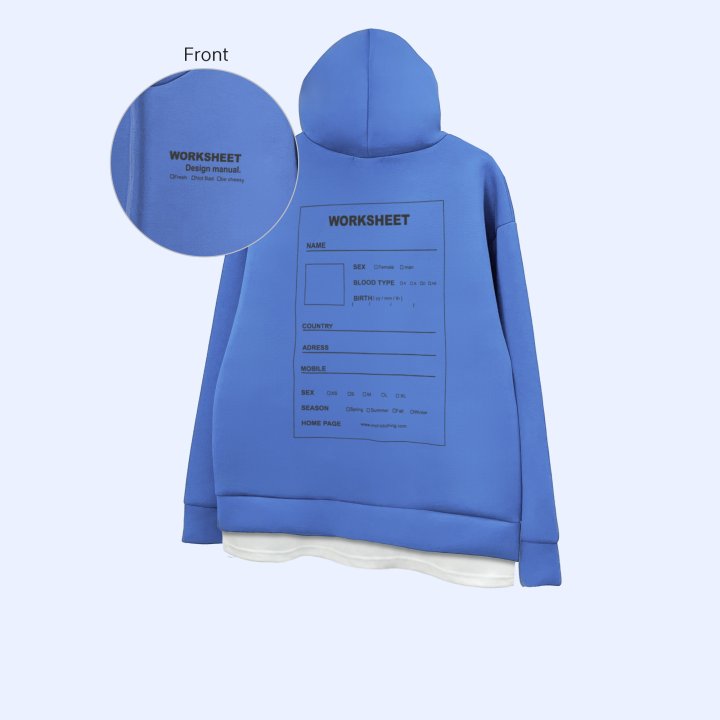 Worksheet Hoodie